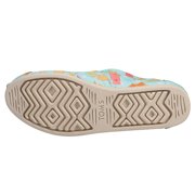 TOMS Womens Alpargata Tropical Graphic Slip On Flats Casual Shoes