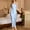 Blue, variant on jobturf Nightgowns for Women Satin Flora Front Tie Back Sleeveless Sleepwear Scoop Neck Chemise Slim Fit Casual Long Sleep Dress