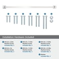 thumbnail image 2 of Amerock Westerly 18 inch (457mm) Center-to-Center Polished Chrome Appliance Pull, 2 of 4