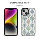 thumbnail image 5 of Funda estilo billetera bohemia para iPhone 14 con tarjetero, tapa trasera tipo folio de piel sintética con función atril, ranuras para tarjetas, cierre magnético doble, antigolpes., 5 of 6