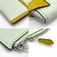thumbnail image 5 of Pre-Owned Hermes Wallet Paddock White x Yellow Wallet/Coin Case Coin Purse Horse... (Good), 5 of 7