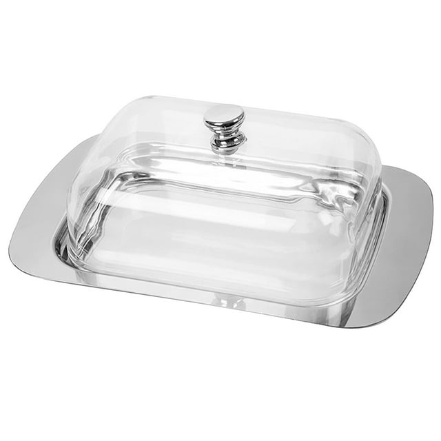 Binwennn Conteneur à Sandwich et Fromage Réutilisable Sac de Nourriture pour Chien Plateau à Graisse en Acier Inoxydable 304 avec Couvercle et Poignée Ergonomique Cuisine Durable