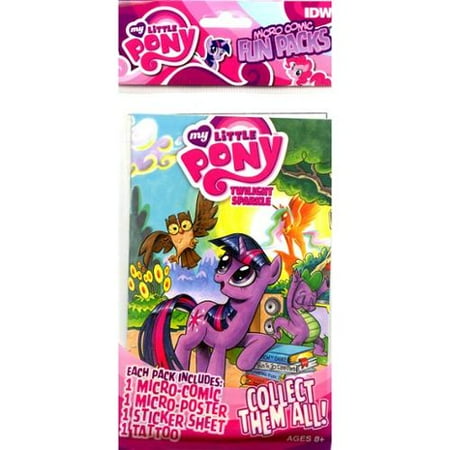 Micro Sparkle - My Little Pony Fun Packs Twilight Sparkle Micro Comic Book Fun Pack
