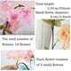 thumbnail image 3 of Piece X235cm Artificial Flower Sakura Hanging Vines Garland, 3 of 5