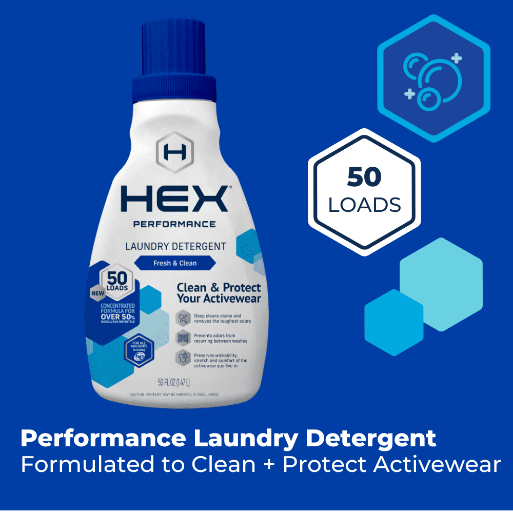 HEX Performance Fresh & Clean Scent Detergent, 50 loads - image 5 of 6