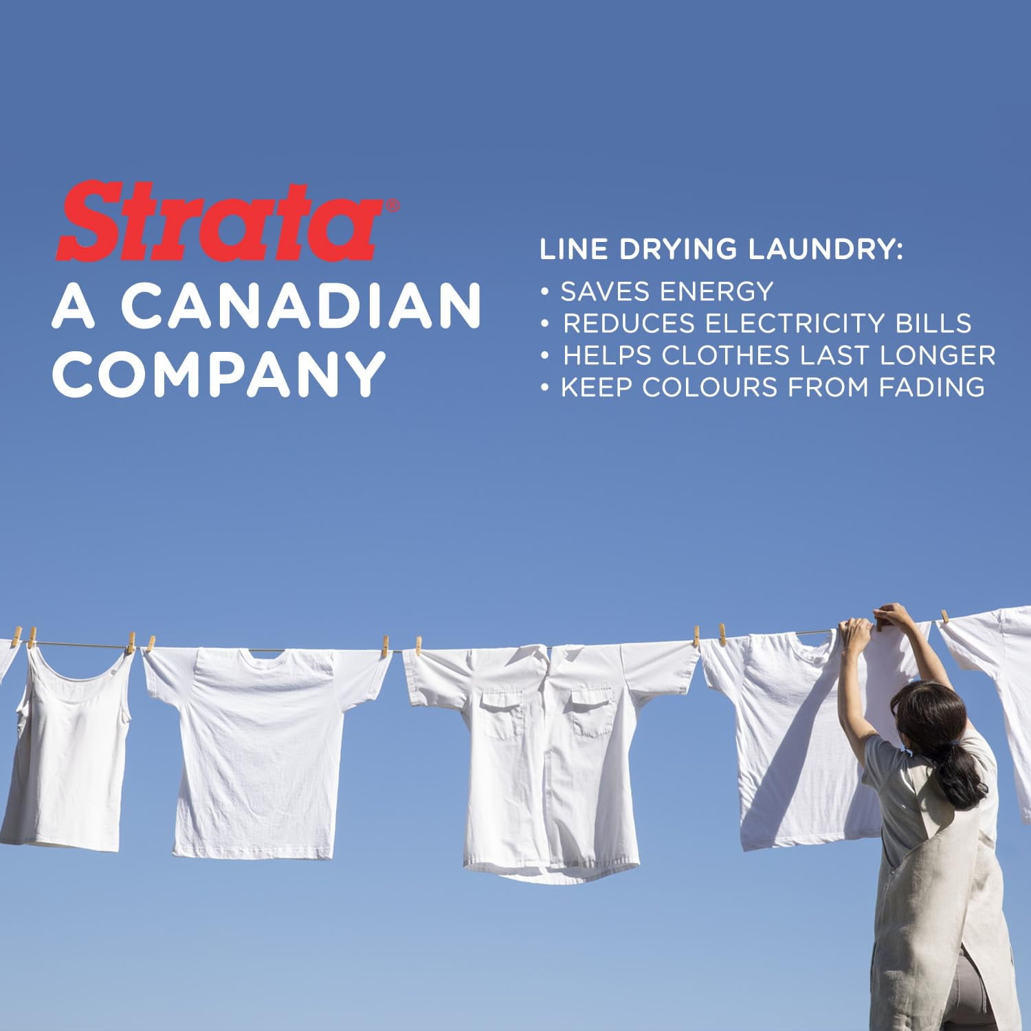 Ben-Mor Super Heavy Duty Clothesline, 100' clear clothesline