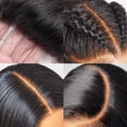 thumbnail image 3 of Zadro Salon Professional Espejo de mano extra grande con mango de 10.0 in de ancho x 19.1 in de largo, espejo de mano ovalado multiusos con nuevo reflejo sin distorsión (1 blanco grande (paquete de 1), 3 of 5