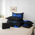 thumbnail image 4 of Erosebridal Teenage Gamer Bedding Queen Size, Gaming Video Game Comforter Sets with Sheets, Blue Gamepad Room Decor, Reversible 7-Piece, 4 of 4