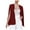 Red, variant on Vedolay Women's Casual Long Sleeve Lapel Open Front Button Work Business Jackets with Pockets,Red L