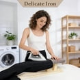 thumbnail image 2 of DE-LIANG Sleeve Ironing Board for Sewing, Padded Chest & Sleeve Tailor Ironing Stool with Wooden Base, Sleeve Pressing Board for Household Tools, Tailor Dress Forms, Sewing and Tailoring Studio, Gray, 2 of 13
