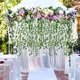thumbnail image 4 of Fake Ivy Leaves Fake Vines Artificial Ivy Garland Greenery Hanging Plants for Bedroom Decor Aesthetic, Party Wedding Wall Indoor Outdoor Christmas, 4 of 7