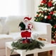 thumbnail image 4 of Fiudx Muñeco de Papá Noel Navideño, Decoración Festiva, Adorable Adorno de Mesa, Perfecto para El Hogar y La Oficina, Que Difunde Alegría Navideña, Tamaño 40 X 18 Cm, Ideal para Fiestas y Celebracion, 4 of 5