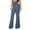Blue, variant on Womens Dress Pants, Women's High Waisted Versatile Fashionable Business Commuting Autumn Casual formal Pants Womens Slacks Black XS