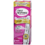 2 Pack - -First Response Gold Digital Pregnancy Test Kit 2 count Each