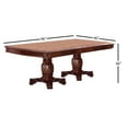 thumbnail image 4 of Acme Furniture ACME Chateau De Ville Dining Table w/Double Pedestal, Cherry (1Set/2Ctn), 4 of 9