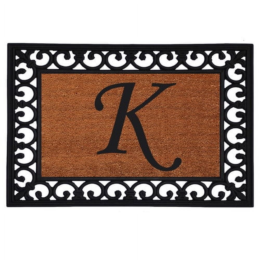 Calloway Mills Monogram Insert Outdoor Doormat 19" x 25" (LETTER G)