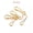 KC Gold, variant on 100pcs/lot Snap Spring Clip Hooks Rings Buckle Connectors For DIY Delicate Jewelry Making-Silver-5.7 X 16mm