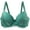 Green, variant on Bras for Women Gift for Mother Women's Everyday Bra Classic Push Up Underwire Everyday Soft Lace Padded Solid Color Bras