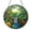 Acrylic 3.5 Inch, variant on Lush Bamboo Waterfall Stained Glass Suncatcher, Tropical Jungle Window Hanging Decor, Forest Landscape Art Panel, Decorative Glass Style Home Accent, Gift for Nature Lovers