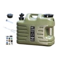 thumbnail image 5 of Miulika Water Container Water Carrier with Spigot with Screw Lid Water Bucket Water Storage Jug for Washing Hand Survival Outdoor BBQ 40x20x30cm 18L, 5 of 7