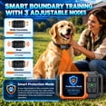 thumbnail image 4 of CICPAP GPS Wireless Dog Fence, Portable Custom and Circular Boundary System, 49-6500 FT Range, No Subscription, IP67 Waterproof Rechargeable Collar for 15-110 lb Dogs, 4 of 7