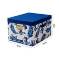 thumbnail image 2 of Fiudx Ofertas Flash Del Día Caja De Almacenamiento Plegable Con Tapa, Caja De Almacenamiento De Tela Con Tapa, Caja De Almacenamiento Para Armario, organización De Habitaciones, Almacenamiento De Ofi, 2 of 2
