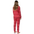 thumbnail image 4 of Peanuts Women's Snoopy Ugly Sweater Design Adult One Piece Footless Pajama Loungewear Sleeper Union Suit, 4 of 7