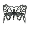 thumbnail image 1 of Butterfly Bench Black, 1 of 3