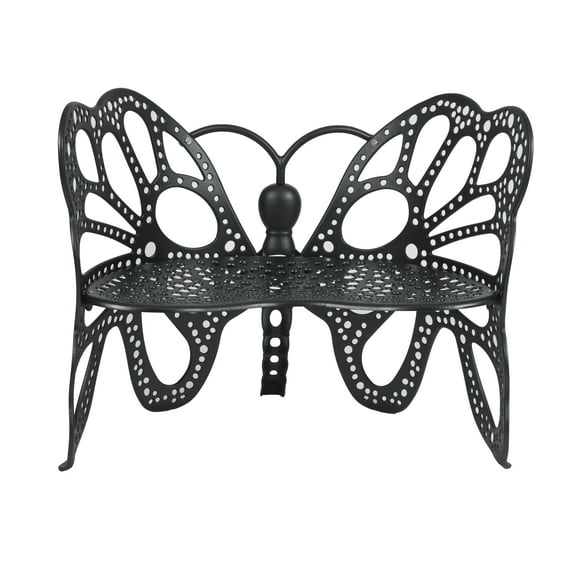 Butterfly Bench Black