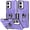 Purple, variant on HCTian for Xiaomi Redmi Note 12 Poco X5 Case,Magnetic Phone Case with 360° Rotating Kickstand,Shockproof, Anti-Fingerprint,Protective Phone Cover for Xiaomi Redmi Note 12