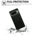 thumbnail image 2 of Allytechgroup Compatible with Google Pixel 7 Case, PU Leather Slim Fit for Women Men Shockproof Protective Back Cover Phone Case for Google Pixel 7, Black, 2 of 9