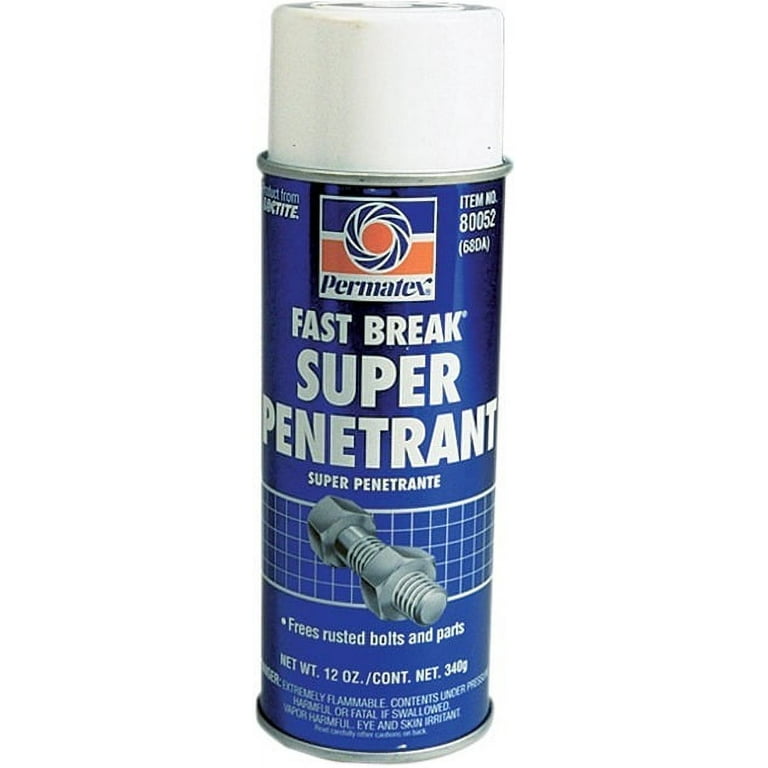 ○SM ○ Permatex 80052 Fast Break Super Penetrant Liquid Oil, 12 oz