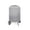 Grey, variant on SDFGTstore Dustproof Ultraviolets Protective Round BBQ Grills Cover For Outdoor Cooking 150D Oxford Fabric Construction Grills Accessories