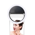 thumbnail image 2 of 5600K 36LED Three Gears Dimming Ring Fill Light for Mobile Phone Tablet PC Photography Camera Shooting UniversalBlack, 2 of 8