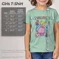 thumbnail image 5 of Girl's Nintendo Super Mario Princess Peach Friends Graphic Tee Mint Medium, 5 of 9