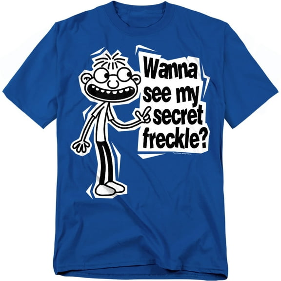 Diary Of A Wimpy Kid T-Shirt Fregley Secret Freckle Unisex Graphic Tee for Men & Women