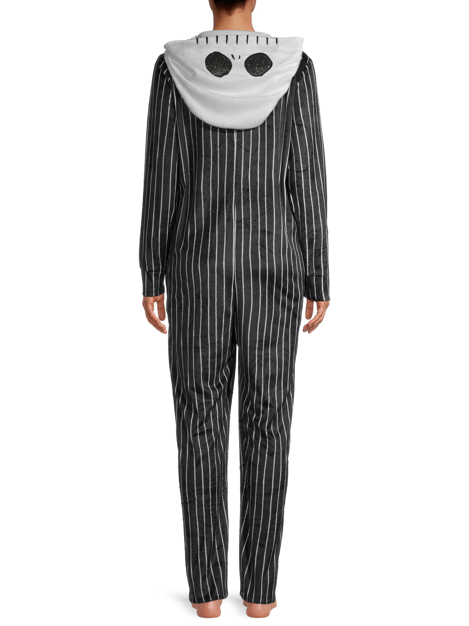 Disney Women's Nightmare Before Christmas Hooded Union Suit - image 2 of 6