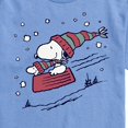 thumbnail image 2 of Peanuts - Snoopy Sledding - Men's Short Sleeve Graphic T-Shirt, 2 of 6