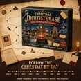 thumbnail image 6 of 24-Day Christmas Mystery Puzzle Game, Daily Holiday Countdown Adventure with 6 Story Themes, Interactive Clue and Riddle Activity for Families, and Adults During December, 6 of 6