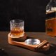 thumbnail image 3 of Juego de Ceniceros de Madera: Bandeja para Copas de Vino y Cenicero de Madera, Cenicero Extraíble para Exteriores, Regalo Ideal para las Fiestas, 3 of 6