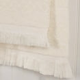 thumbnail image 6 of Superior Rolla Cotton Geometric Soft 3 Piece Towel Set, Ivory, 6 of 11