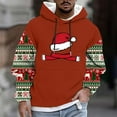 thumbnail image 5 of Sweat à Capuche Homme Manches Longues Mode Décontractée Imprimé pour Usage Quotidien, 5 of 5
