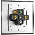 thumbnail image 2 of Toma de corriente de pared NEMA 14-50R de 50 amperios para carga de vehículos eléctricos y autocaravanas., 2 of 5