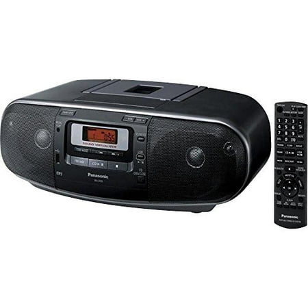 Panasonic Boombox with MP3, CD, AM/ FM Radio, Cassette Recorder with USB & Music Port