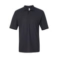 thumbnail image 2 of Adult Easy Care™ Polo - BLACK - 2XL, 2 of 3