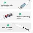 thumbnail image 3 of [Adaptador] Apple Lightning a conector de auriculares de 3,5 mm para iPhone, 3 of 7