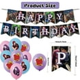 thumbnail image 3 of 44 PCS For Descendants Movie Themed Party Decorations and Favors Set – Banner, 18 Balloons and 25 Cupcake Toppers for Celebration Birthday Parties Supplies, 3 of 5