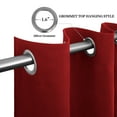 thumbnail image 2 of Easy-Going Thermal Insulated Blackout Curtains for Bedroom, Set of 2 Panels, 2 of 7