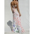 thumbnail image 6 of Biezeib Women Slip Sleeveless Dress Summer Floral Print Tie Backless Party Dress for Vacation Cocktail Beach Streetwear, 6 of 6