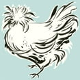 thumbnail image 2 of Marr, Laura 12x12 White Modern Wood Framed Museum Art Print Titled - Galliformes III, 2 of 4
